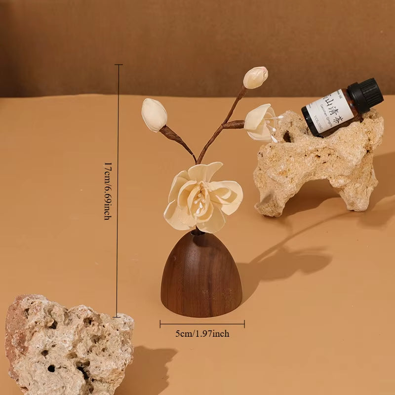 Sola Flower Diffuser, Home Fragrance Diffuser, Fragrance Oil Set for Living Room and Bedroom