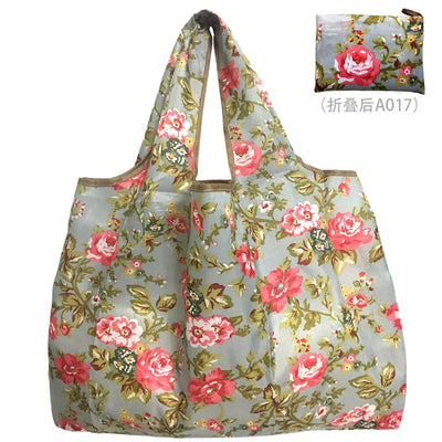 Thick Foldable Shopping Storage Bag Large Capacity Reusable Grocery Bag Eco Friendly Supermarket Waterproof Shoulder Bag 2022