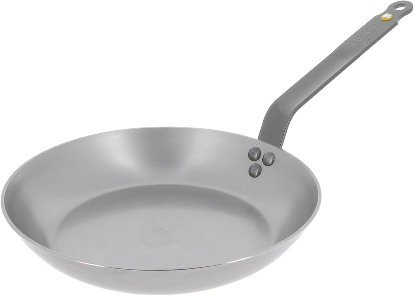 MINERAL B Carbon Steel Fry Pan - 10.25” Diameter, 7.3” Cooking Surface - Ideal for Searing, Sauteing & Reheating - PFAS, PFOA & PFOS Free - Made in France