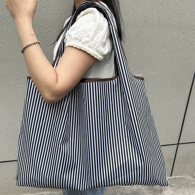 Thick Foldable Shopping Storage Bag Large Capacity Reusable Grocery Bag Eco Friendly Supermarket Waterproof Shoulder Bag 2022