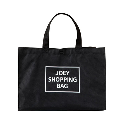 Black Foldable Supermarket Eco Shopper Bag Portable Grocery Storage Tote Large Capacity Waterproof Shoulder Shopping Handbags