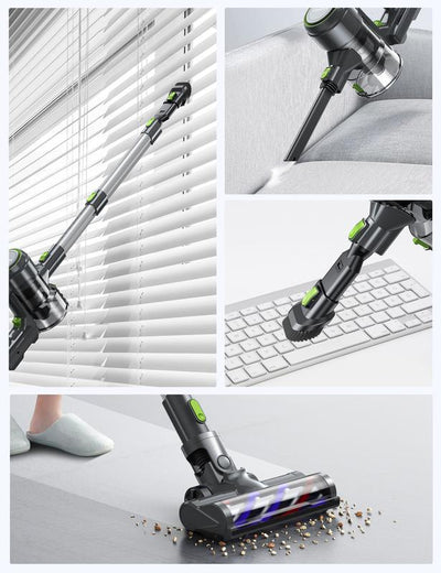 Voweek VC09 Stick Cordless Vacuum Cleaner with 240W & 3 Modes for Carpet, Floor, Home Cleaning