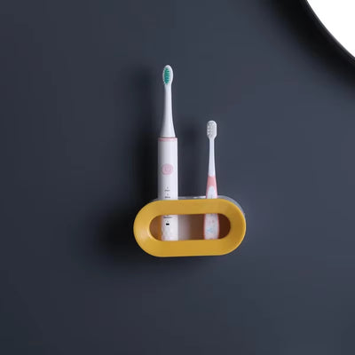 Electric Toothbrush Holder Double Hole Wall Toothbrush Organizer Toothbrush Stand Oral B Brush Holder Bathroom Accessories